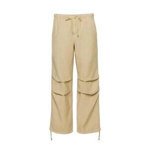 Aritzia TNA cache paratroop cargo pants humas beige S